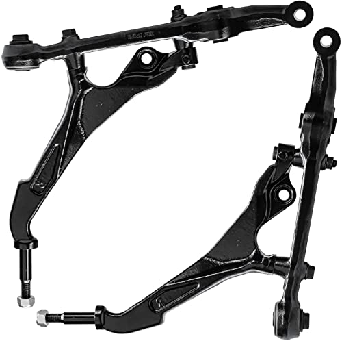 Image of Detroit Axle - 14pc Front End Kit for 1992-1995 Honda Civic 1993-1997 Civic Del Sol 1994-1997 Integra Upper Lower Control Arms Inner Outer Tie Rods Lower Ball Joints Sway Bar Links Boots Replacement