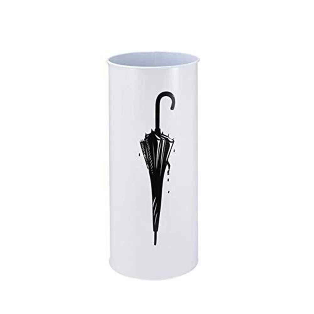 Seau de rangement parapluie en fer art pour couloir et maison