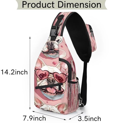 Sling bag unisex para viajes y senderismo miniatura 2