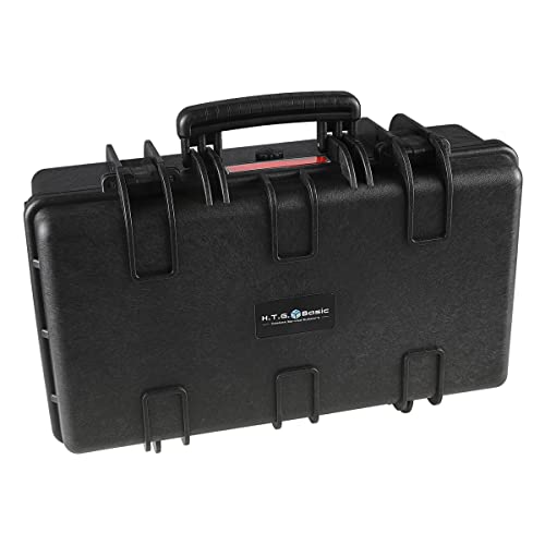 HTGベーシック ガンケース ハードケース ハンドガンケース キャリングケース 防水 ハンドガン エアガン 2丁 3丁 52cm(Excellentモデル)