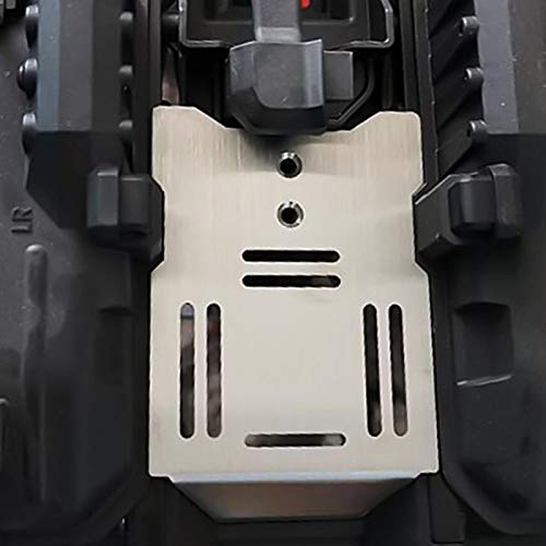 OWSOO Compatível com Traxxas TRX-4 G500 RC Car 6PCS RC Chassis Armor Aço inoxidável Protetor Proteto