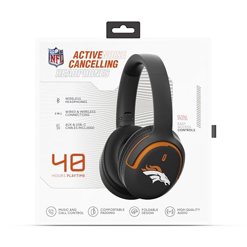 Image of SOAR NFL Active Noise Cancelling Over The Ear Headphones