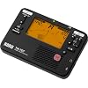 Korg TM-70T Tuner and Metronome w/ Sound Out Mode, Transpose Mode, and Chromatic Mode - Black