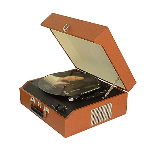 Tourne-disque créatif antique Bluetooth en polyuréthane rétro phonographe en bois style rétro européen - Les Beatles, Paul McCartney, John Lennon, RIngo Starr, George Harrison Tourne-disque créatif antique Bluetooth en polyuréthane rétro phonographe en bois style rétro européen – Image 3