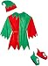Elf Set Costume - Plus Size - Chest Size 48-53