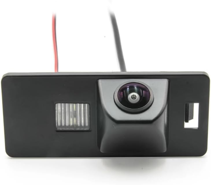 AHD/CVBS Car Rear View Camera's Fisheye Lens License Plate Lamp-Camera with RCA Cable & Vehicle Camera for Audi A1 A3 Q3 A4 A4L S4 RS4 A5 S5 RS5 Q5 A6 A6L S6 A7 S7 TT TTS (CVBS-AHD)