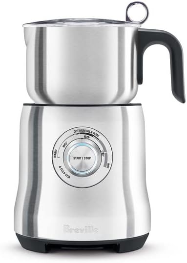 Breville Milk Café Electric Frother, Silver