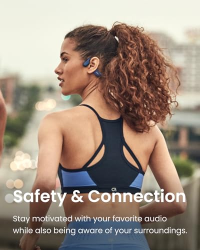 SHOKZ OpenRun Mini (AfterShokz Aeropex Mini) -Bone Conduction Open-Ear Bluetooth Sport Headphones - Waterproof Wireless Earphones for Workouts and Running - Built-in Mic, with Headband… - 9
