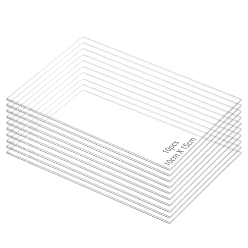 Feuilles acryliques transparentes incassables épaisseur 3mm pour projets DIY durables