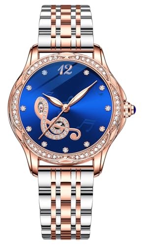 Montre mécanique automatique Reginald pour femme squelette papillon étanche