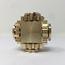 COOLCT Pure Brass Magic Cube Gears Linkage Fidget Spinner Gears Linkage Finger Hand Spinner Toy Anxiety Relief Toy Gifts