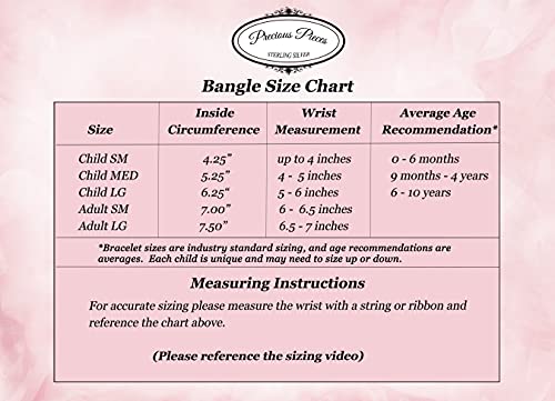 Children's 14K Gold-Plated Classic Bangle Bracelet (Child-Medium) #TOP5