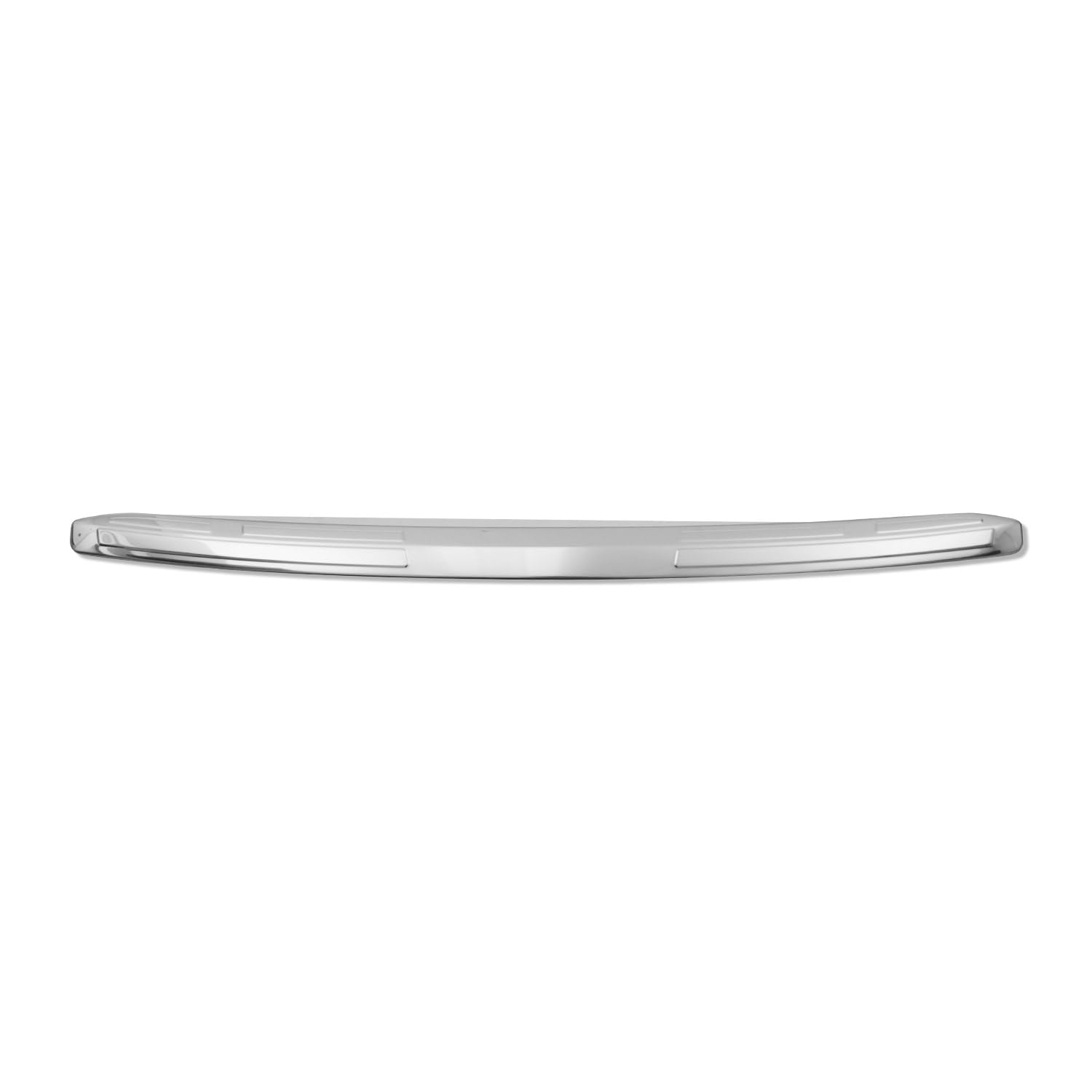 Protección para paragolpes trasero – Compatible con Dacia Duster 2018-2021 – Cubierta de umbral de maletero – Banda umbral de carga – Estilo elegante – Acero inoxidable cromado