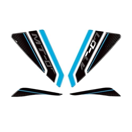 Autocollant de protection réservoir d'essence moto MT07 revêtement premium 2021-2024