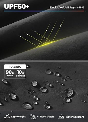 Willit Women's Hiking Golf Shorts Cargo Outdoor Summer Stretch Shorts with Pockets Water Resistant - Image 5