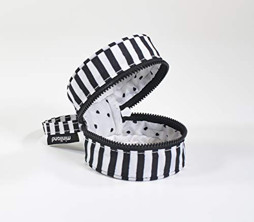 Miniland Pacipocket Magical Schnullerhalter Griff mit Knopfverschluss mehrfarbig