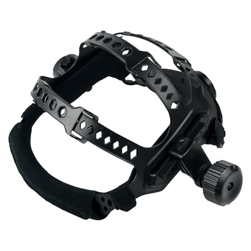 Image of TRQWH Replacement Headgear for Welding Helmet - Round Hole Welding Hood Headgear Comfortable & Flexible Welding Helmet Headgear Welding Helmet Accessories