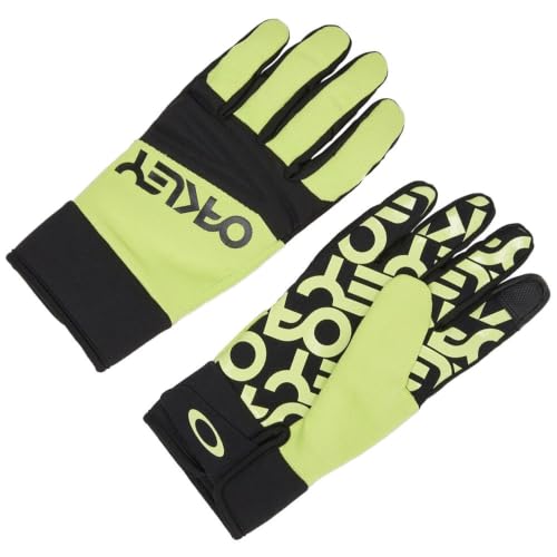 Oakley Mens Factory Pilot Core Glove, Black/Light Green, X-Large - image 1