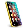 TIMMKOO MP3 Player with Bluetooth, 4.0″ Full TouchScreen Mp4 Mp3 Player with Speaker, Portable HiFi Sound Mp3 Music Player with Bluetooth, Voice Recorder, E-book, Supports up to 512GB TF Card (Yellow)