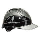 bauhelme haltbarkeit Bereich: Schutzbekleidung Portwest Peak View Plus Ratsche Hard Hat Farbe: Smoke PV64SKR