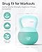 Soft Kettlebell - Cushioned Impact-Resistant Base and Anti-Slip, Kettle bell Anti-Slip Grip Weight for Home Workouts, Safe Strength Training Kettlebells Sets for Women & Men, With Non-slip Gloves (Green, 15 LB)