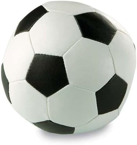 4" Kids Soft Mini Lightweight Indoor Football - Available in Black, Red & Union Jack (Black)