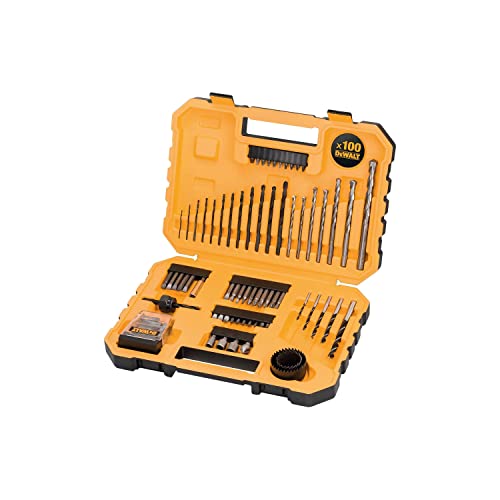 DEWALT DT71566-QZ Combination Drill BIT Set 100 Piece Set [Energy Class A]