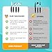 AuntyFey 4Pcs Weighted Adaptive Utensils, 45°Angled Parkinsons Utensils for Elderly, Weighted Utensils for Hand Tremors, 3.5oz Weighted Built Up Utensils for Parkinson, Disabled, Black, Left-Handed