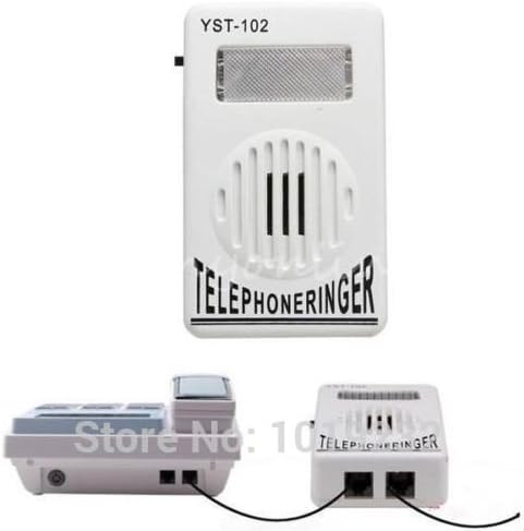 Generic Extra-Loud Telephone Ringer Strobe Light Flasher Bell Ringer Phone Ringing Help Ringers Ringtones Amplifier