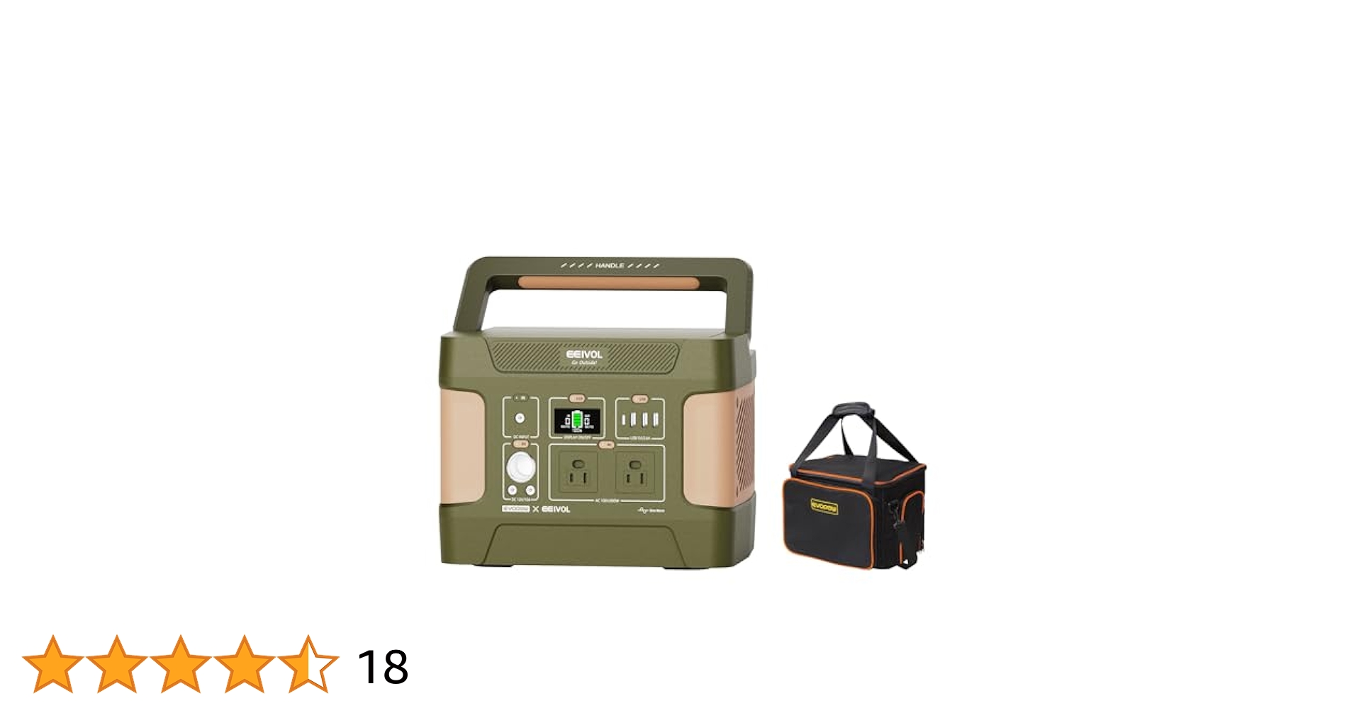 EEIVOLポータブル電源-515Wh/160938mAh　全新品 EEIVOLポータブル電源-515Wh/160938mAh 全新品 - メルカリ