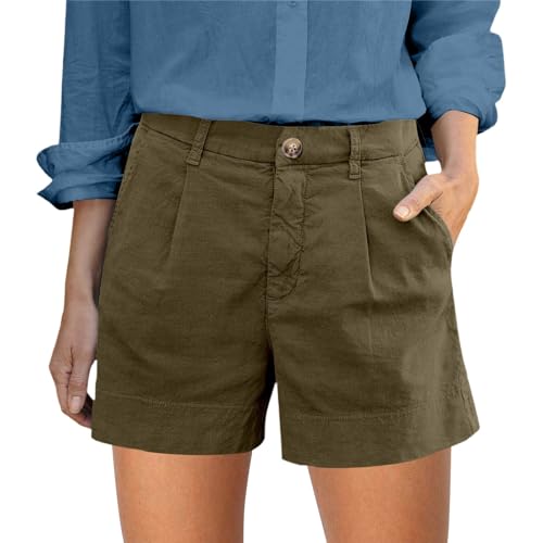 Short femme bermuda idée cadeau mode uni été pour elle