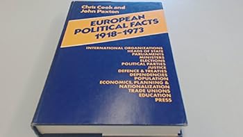 Hardcover European political facts 1918-73 Book