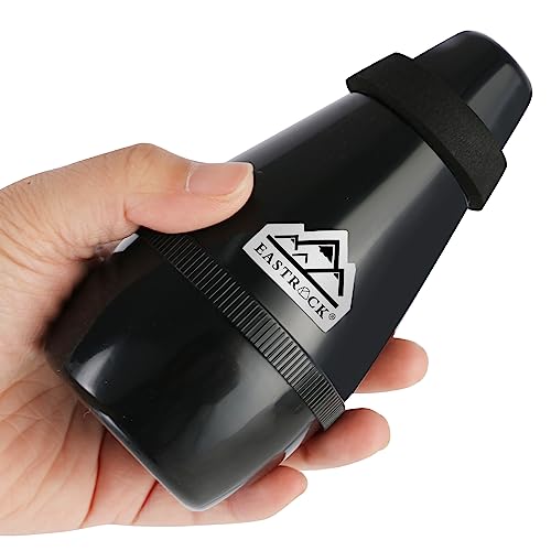 image for EASTROCK Trumpet Mute ABS Light Weight Mute Trumpet Accessories (BLACK