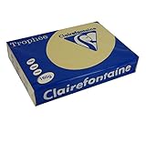 Trophée Ramette 250 Feuilles Papier 160g A4 210x297 mm Certifié FSC CARAMEL