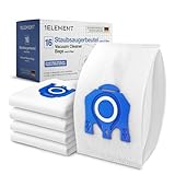 16 Vacuum Hoover Bags for Miele Vacuum Cleaners [Complete C3 & C2, Classic C1] Replaces GN Including 4 Motor & 4 Exhaust Filters [S8000, S5000, S2000, S800 & S600 Series] Replaces 9917730 12281680
