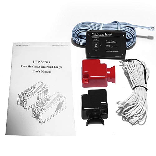 SUNGOLDPOWER 6000W Max 18000W Pure Sine Wave Inverter Charger Input 240VAC Split Phase 120V 240V Output Solar Wind Power Inverters 90A DC 24V Converter