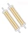 Produktbild R7s led 118mm dimmbar Lampen kaltweiß 6000K 10W ersatz für 100W halogen led R7S Birne, Verwendbar für Innenbeleuchtung Flur, Stehlampen, Bildscheinwerfer Flutlicht (2er Pack)