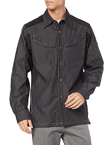 アウター ハイブリッド長袖シャツ GLADIATOR メンズ チャコール 3L