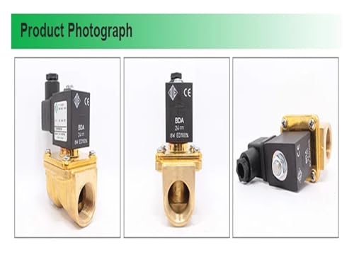 Électrovanne en Laiton 3/4" DN20 24V NF Commande Pilote Eau 21H9KB180
