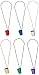 Mardi Gras Shot Glass Beads : package of 12