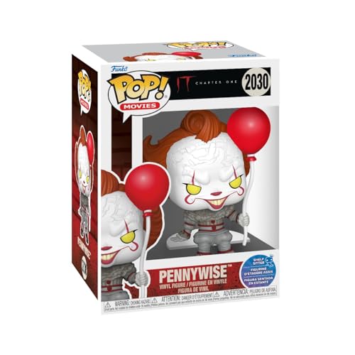 Funko Pop! Movies: IT 2 - Pennywise - (Sit)- Figura in Vinile da Collezione - Idea Regalo - Merchandising Ufficiale - Giocattoli per Bambini e Adulti - Horror Fans - Figura per i Collezionisti
