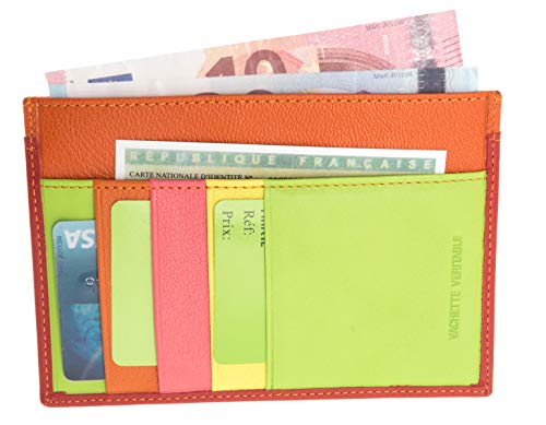 SECRETDRESSING - Tarjetero  naranja 14,5