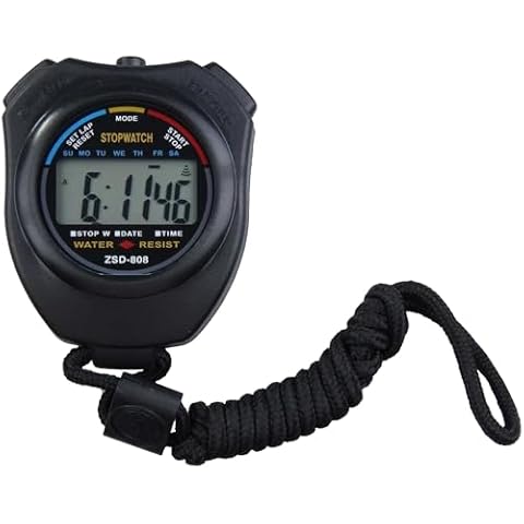 Raysha Digital Waterproof Stopwatch for Sports Cover