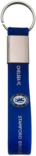 Chelsea FC Silicone Keyring (One Size) (Blue)