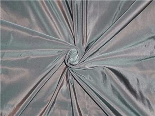 Taffetas 100 % pure soie bicolore de 152,4 cm, parfait pour volumes et drapés