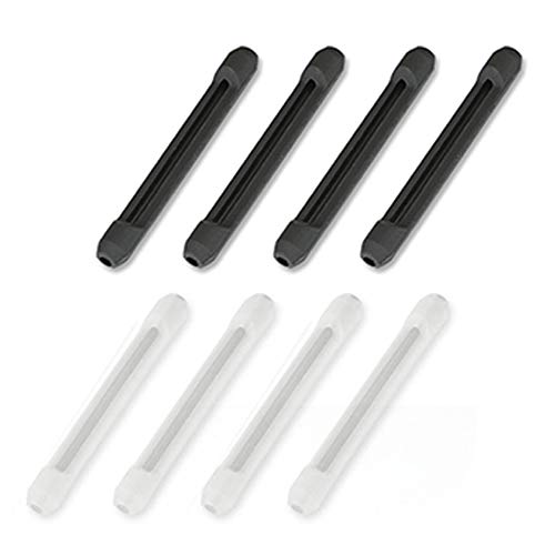 Gafas De Sol Gafas De Lectura EláStico Confort Almohadillas/Gancho, 4 Pares De Gafas De Patilla Mangas Retenedor, Titular De Suave Silicona...