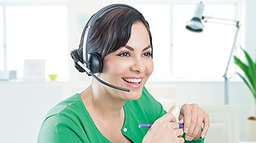 Logitech H820e Casque Micro sans Fil Mono Oreillette avec Micro Antiparasites USB Commandes Intégrées Témoin Lumineux PCMacPortable - vue 2