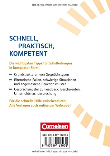 Schule leiten von A-Z: Gespräche führen - Buch mit Kopiervorlagen über Webcode