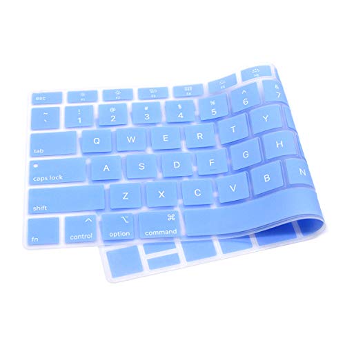 Se7Enline M-C0930 Compatible With Macbook Air New 2018/2019/2020/2021/2022/2023/2024 Keyboard Cover 13 Inch Soft Protector Compatible thumb #4