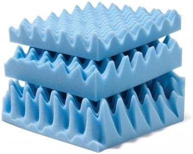 7-4000QC CONVOLUTED PAD 4" QUEEN LUMEX 58x78x4 1/EA